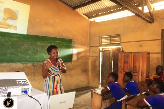 The PRAGSAC team visited the Christ Church Anglican School in Cape Coast on the 9th August 2022 for the Astronomy in Ghana initial presentation.